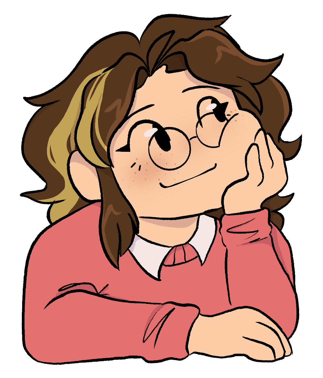 a stylized drawing of me